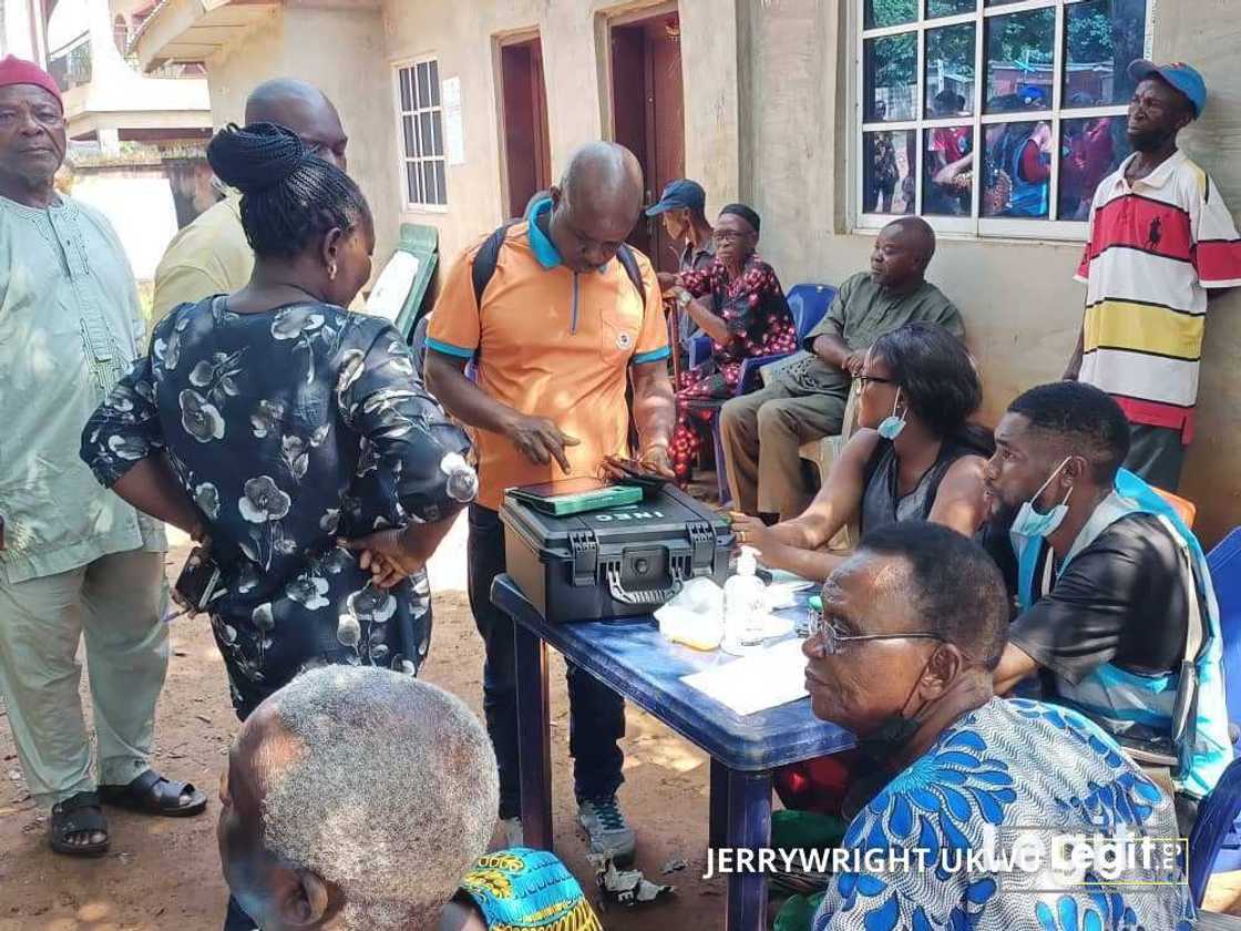 Voting at Anambra guber