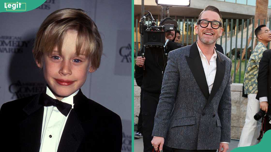 Macaulay Culkin in a past and recent photo Macaulay Culkin in a past and recent photo