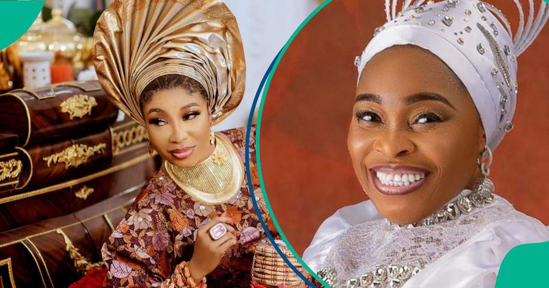 Lizzy Anjotin shows N4 million payment to Tope Alabi in video. Lizzy Anjotin shows N4 million payment to Tope Alabi in video.