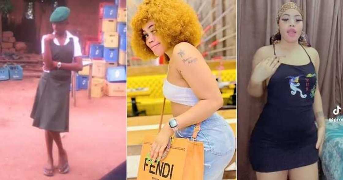 Lady flaunts her transformation in few years