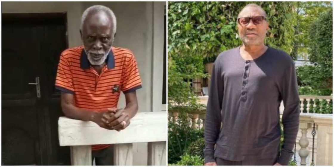 Photos of Dr Ini Ebong and Femi Otedola. Photos of Dr Ini Ebong and Femi Otedola.