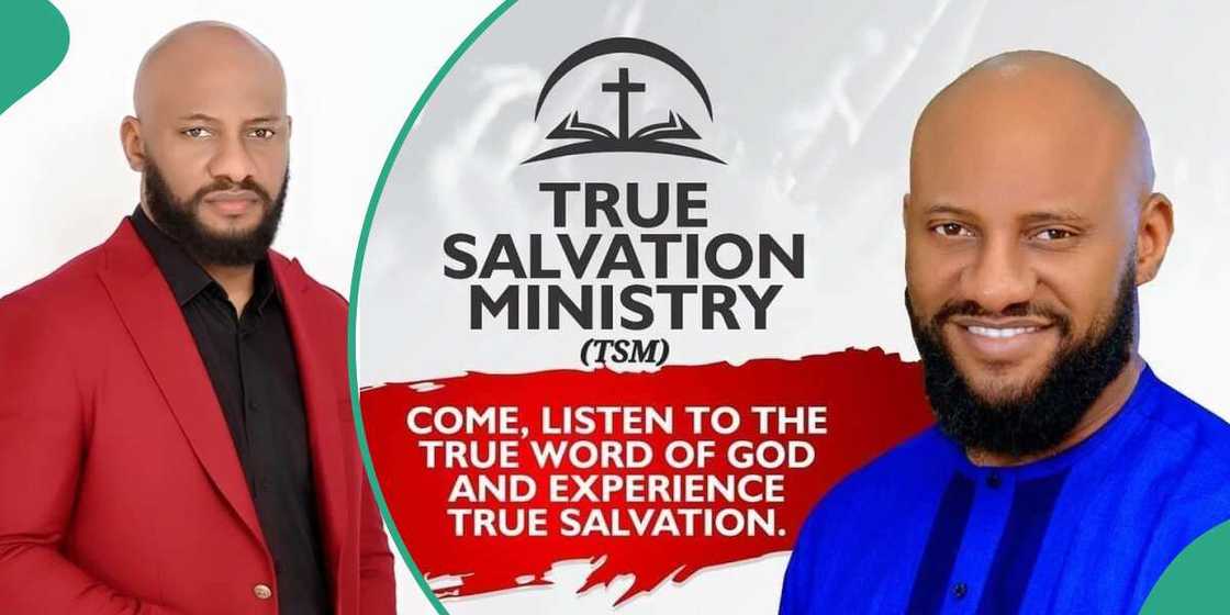 Video from Yul Edochie's first church service. Video from Yul Edochie's first church service.