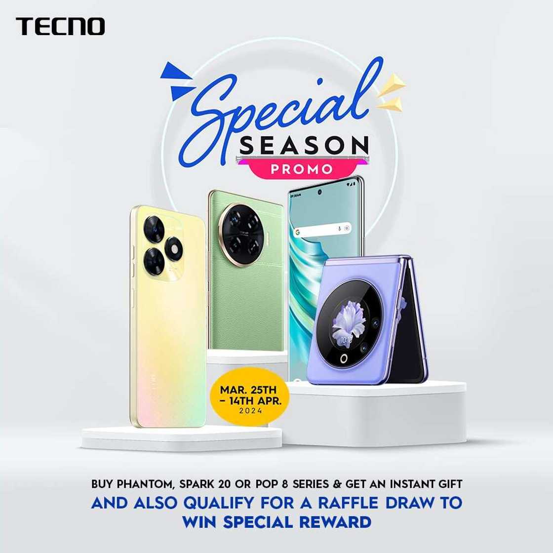 Discover Exclusive Rewards with TECNO's Special Season Promo Discover Exclusive Rewards with TECNO's Special Season Promo