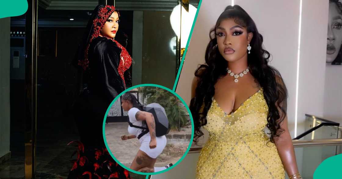 Angela Okorie blasts naysayers who trashed her BBL. Angela Okorie blasts naysayers who trashed her BBL.