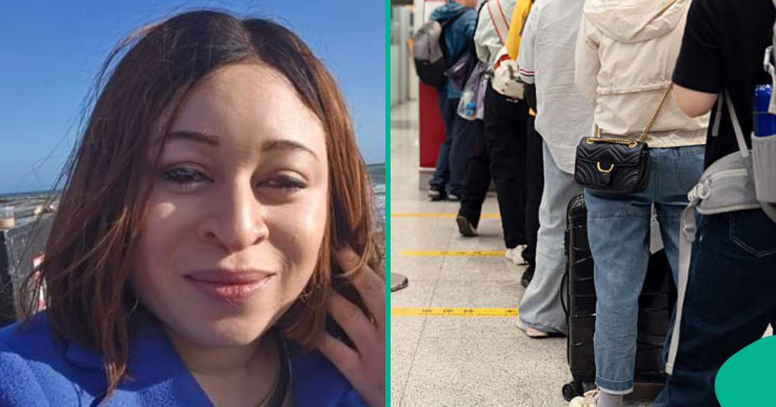 Abroad-based woman mentions 'easier' route.