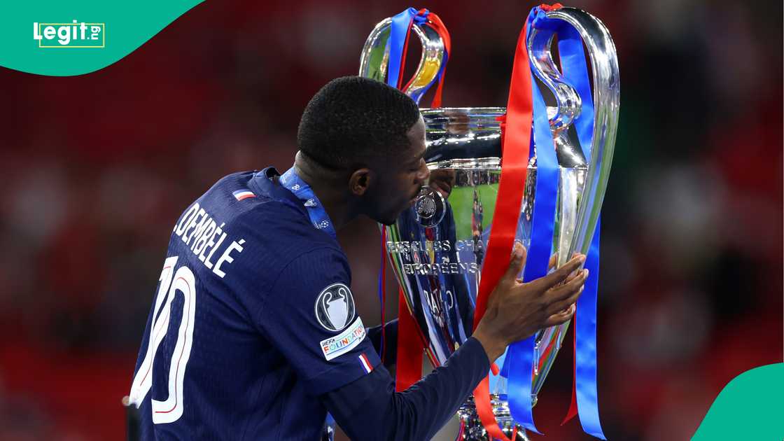 Ousmane Dembele, PSG, Arsenal, UEFA Champions League, Ballon d'Or. Ousmane Dembele, PSG, Arsenal, UEFA Champions League, Ballon d'Or.