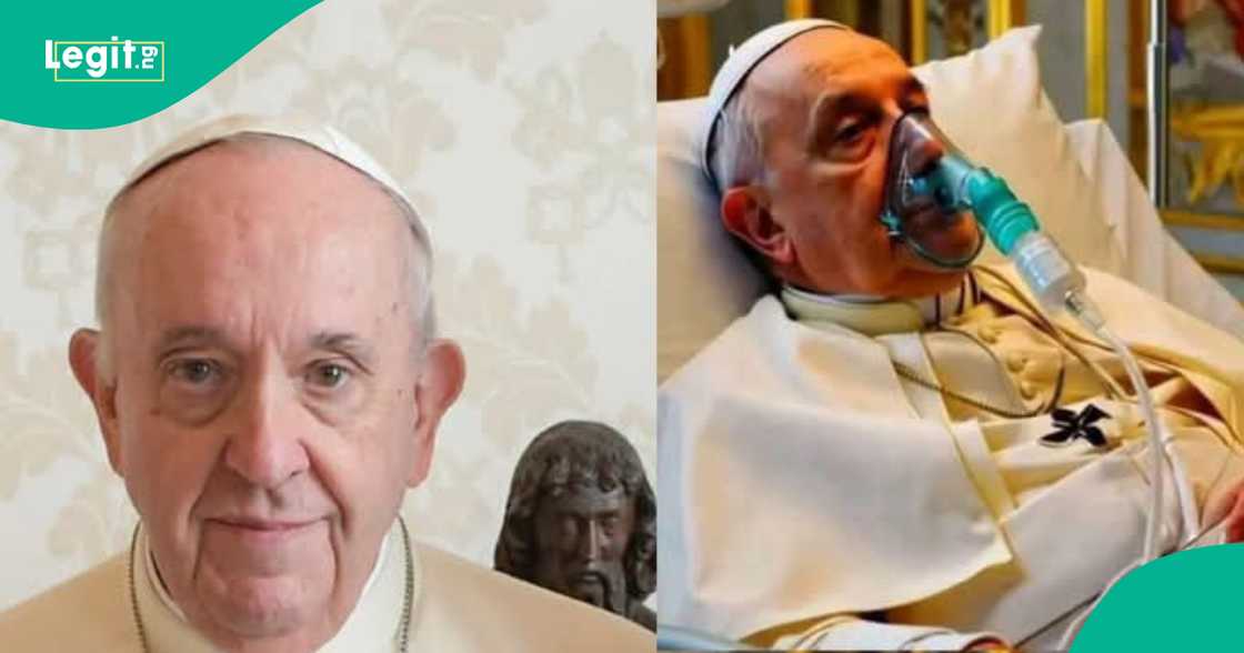 Pope Francis stops using oxygen mask after spending over a month in Rome's Gemelli Hospital.