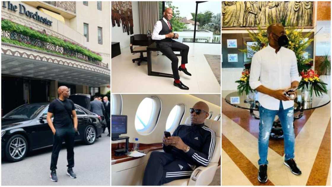 Tony Elumelu is a billionaire with a great dressing sense.