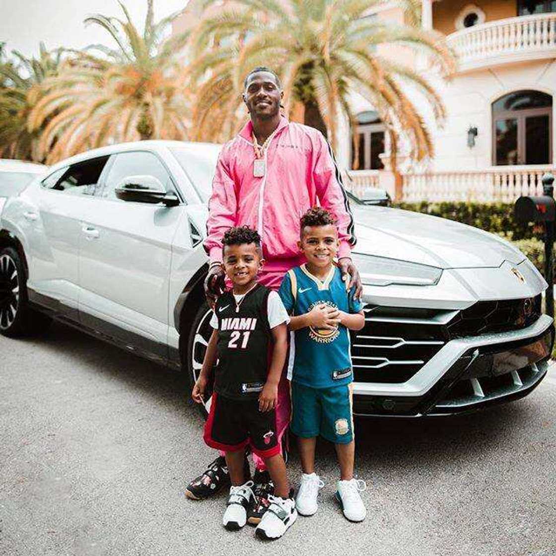 Antonio Brown kids Antonio Brown kids
