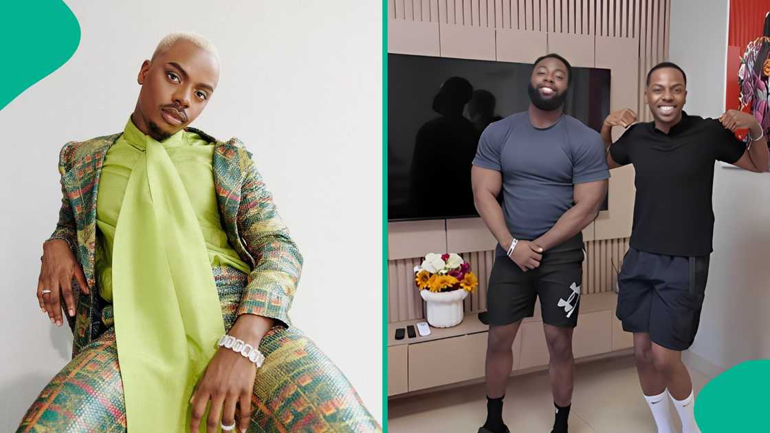 Enioluwa's cute brother raises eyebrows online. Enioluwa's cute brother raises eyebrows online.
