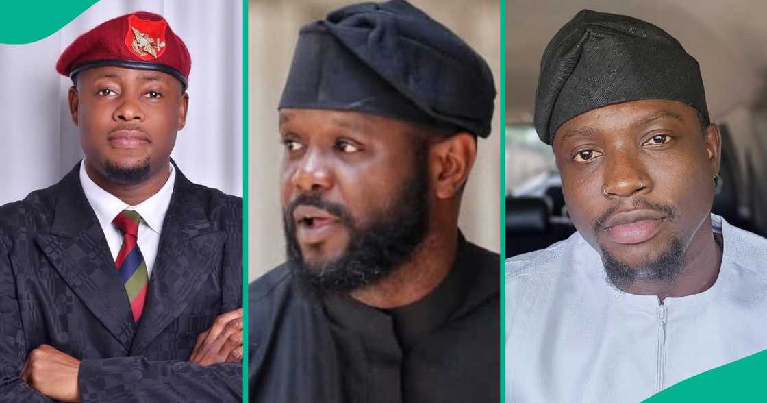 Lege Miami explains to VDM how he has been using his closeness with Seyi Tinubu to help the youths. Lege Miami explains to VDM how he has been using his closeness with Seyi Tinubu to help the youths.