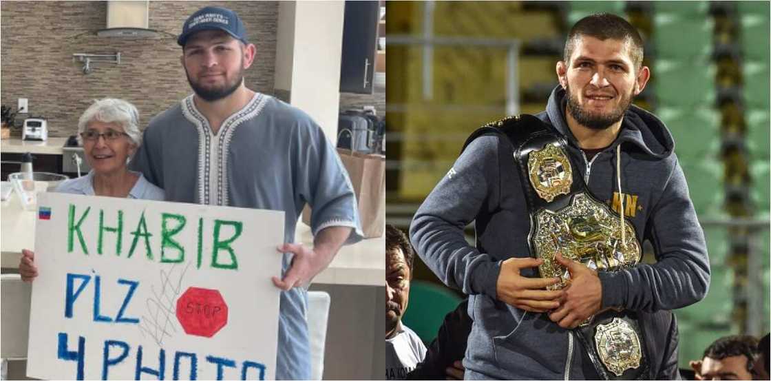 UFC superstar grants dying wish of grandmother who waited for hours to meet him UFC superstar grants dying wish of grandmother who waited for hours to meet him