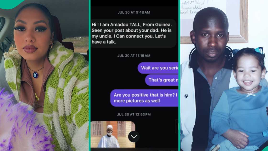 Lady rejoices after finding her father 27 years after her mum 'wrongly' got him deported to Africa Lady rejoices after finding her father 27 years after her mum 'wrongly' got him deported to Africa