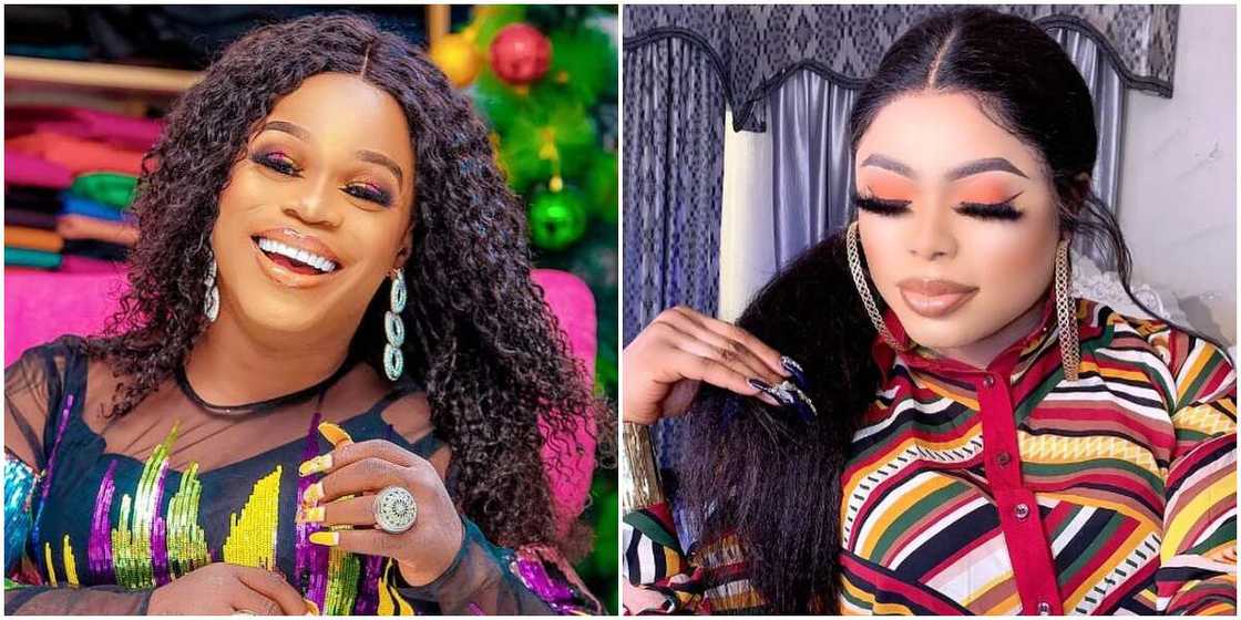 Upcoming crossdresser Michelle Page and Bobrisky