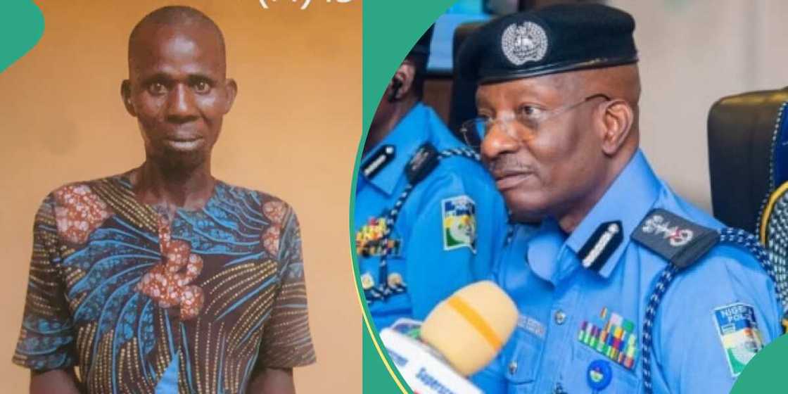 Nigeria police nab man with a human skull Nigeria police nab man with a human skull