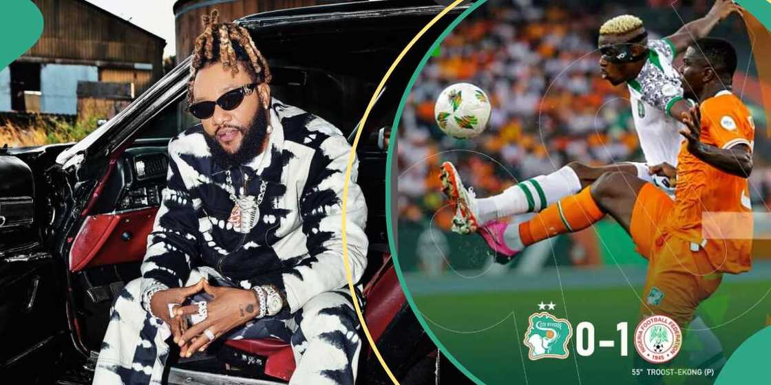AFCON 2023: KCee wins N11.7m after Nigeria beats Ivory Coast AFCON 2023: KCee wins N11.7m after Nigeria beats Ivory Coast