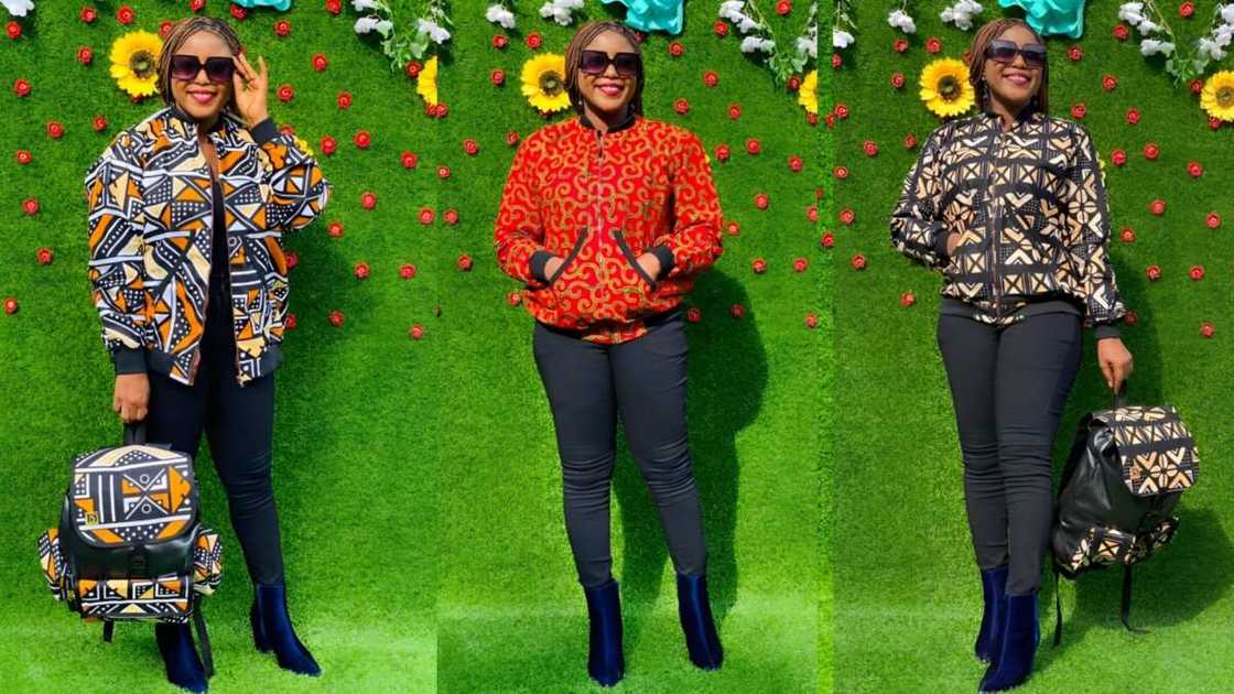 Ankara bomber jacket styles