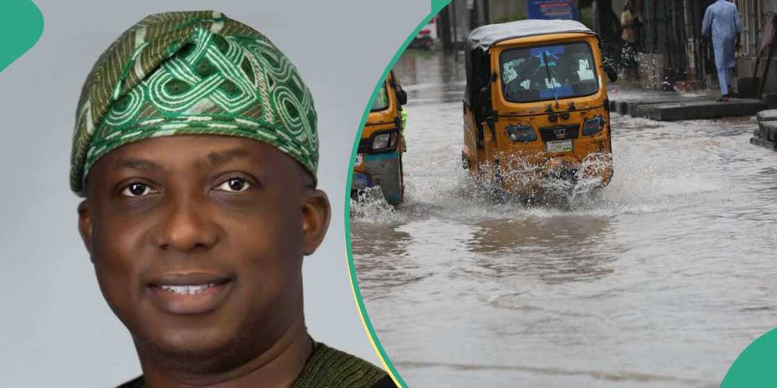 Lagos state commissioner of environment, Tokunbo Wahab speaks on flash floods in Lagos state after 9hrs rainfall in the state Lagos state commissioner of environment, Tokunbo Wahab speaks on flash floods in Lagos state after 9hrs rainfall in the state