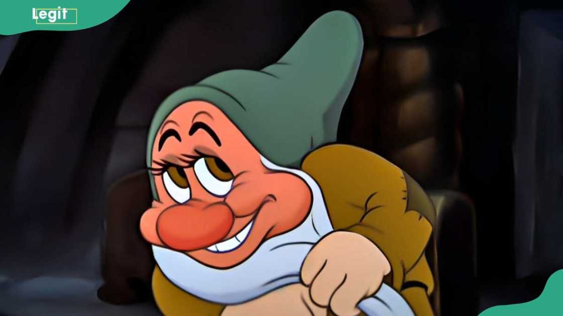 Bashful looking happy Bashful looking happy