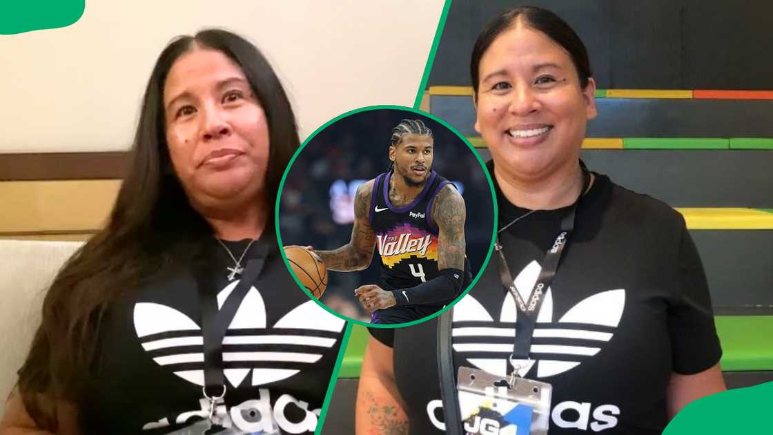 Jalen Green and his mother Bree Purganan Jalen Green and his mother Bree Purganan