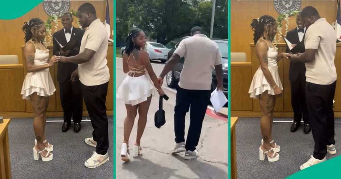 Courthouse wedding/Couple's low-budget wedding. Courthouse wedding/Couple's low-budget wedding.