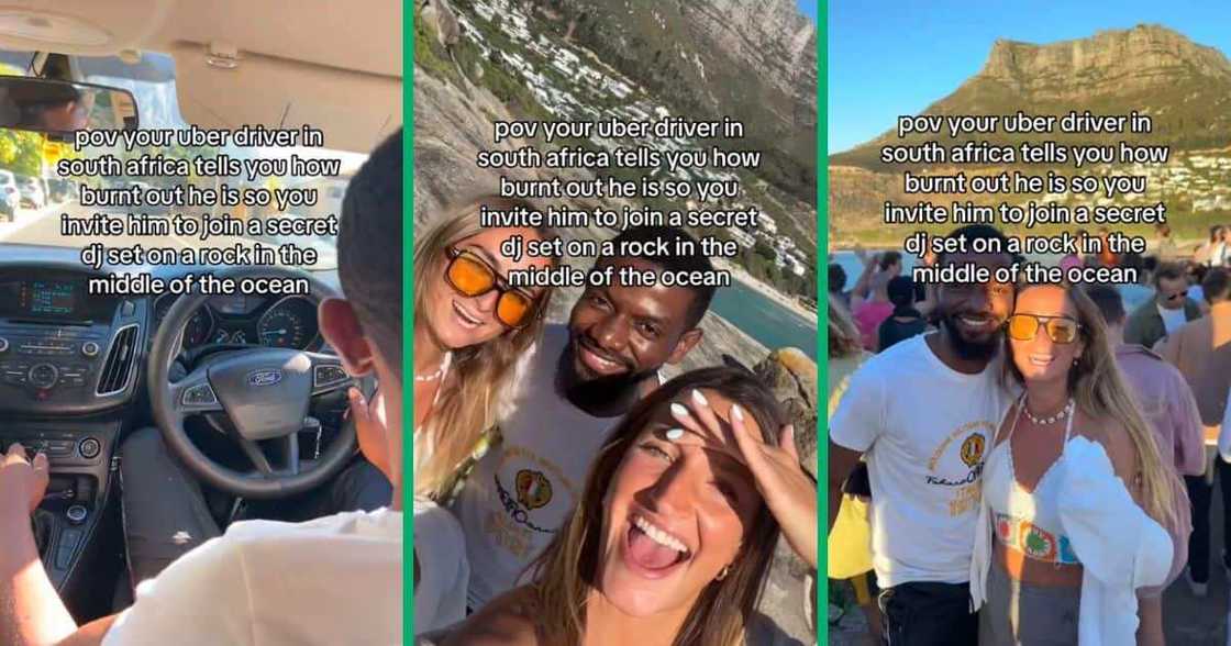 Woman invites Uber dirver to party Woman invites Uber dirver to party