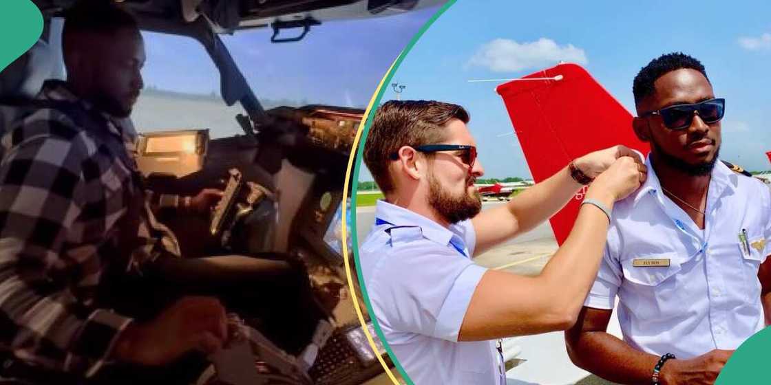 BBNaija's Miracle Ikechukwu graduates from aviation school. BBNaija's Miracle Ikechukwu graduates from aviation school.