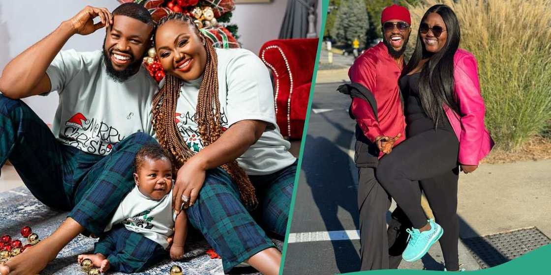 Clips of Stan Nze and his family on 2023 Christmas day trends