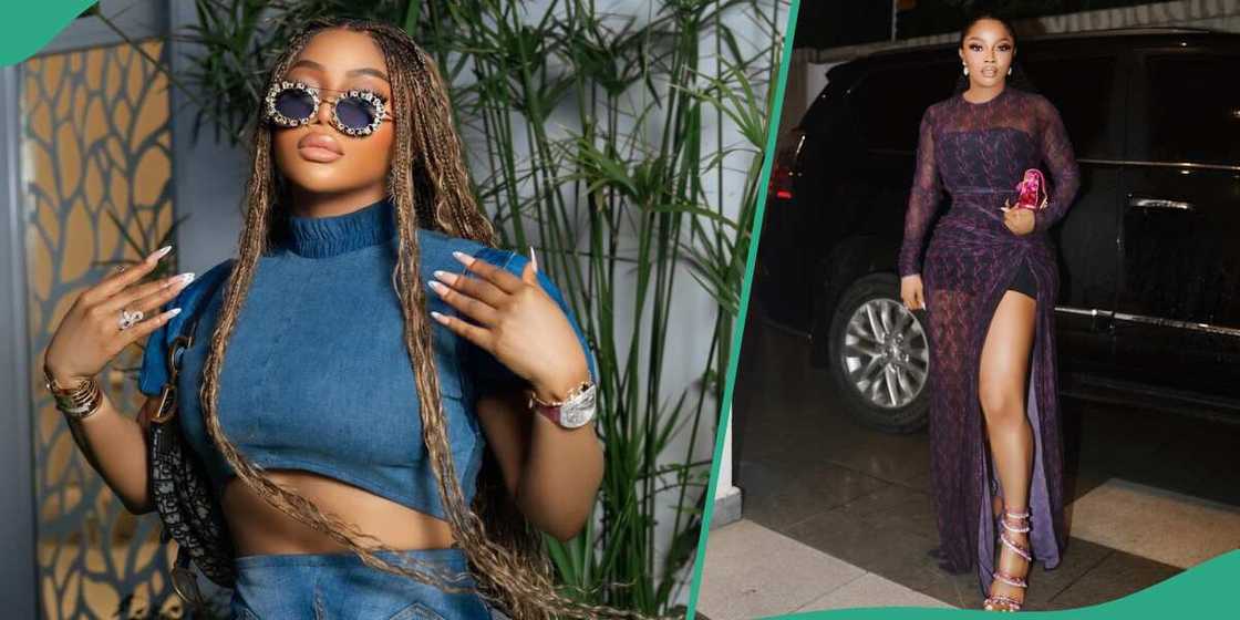 "Bleaching My Skin Was The Dumbest Thing Ever": Toke Makinwa Talks Regrets, Reactions Trail "Bleaching My Skin Was The Dumbest Thing Ever": Toke Makinwa Talks Regrets, Reactions Trail
