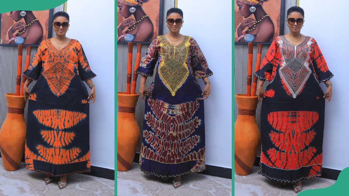 Bubu styles with Ankara