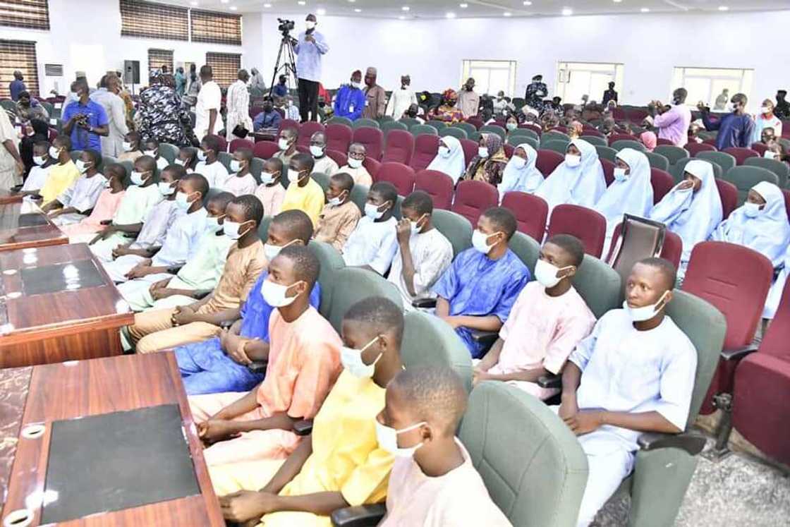 Hotunan daliban Karaga bayan sun kwashe kwanaki 9 hannun yan bindiga Hotunan daliban Karaga bayan sun kwashe kwanaki 9 hannun yan bindiga