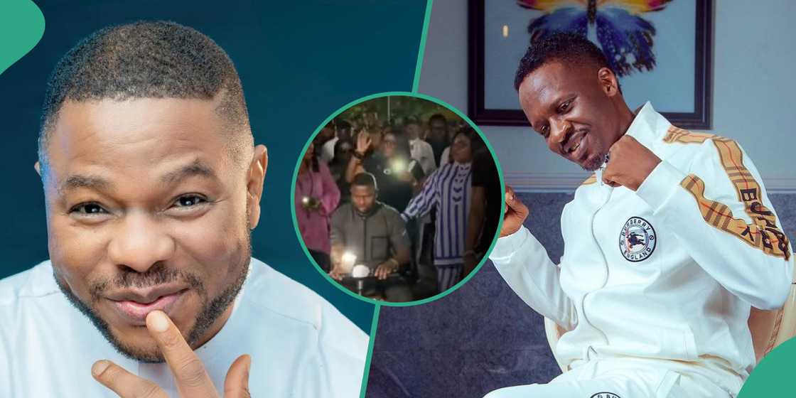 Yinka Ayefele, others turn out for late Dele Gold. Yinka Ayefele, others turn out for late Dele Gold.