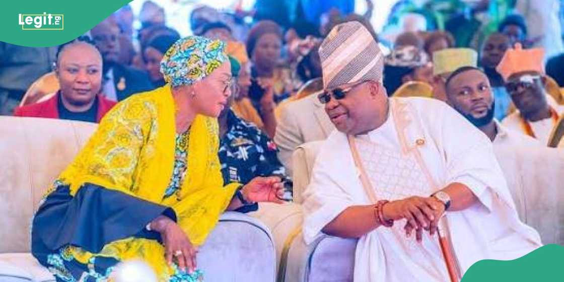 Tinubu's wife breaks silence after Incident involving Osun Governor Adeleke Tinubu's wife breaks silence after Incident involving Osun Governor Adeleke