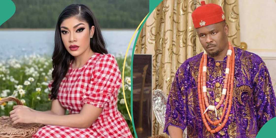 Angela Okorie drags Zubby Michael