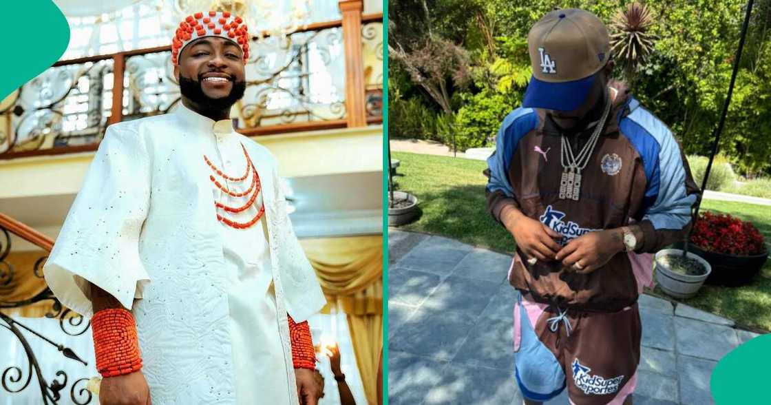 Davido flaunts his wedding ring Davido flaunts his wedding ring