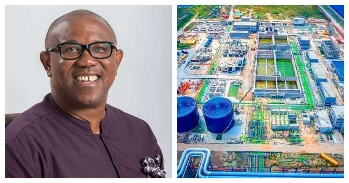 Peter Obi/Dangote Refinery/Africa's largest refinery Peter Obi/Dangote Refinery/Africa's largest refinery