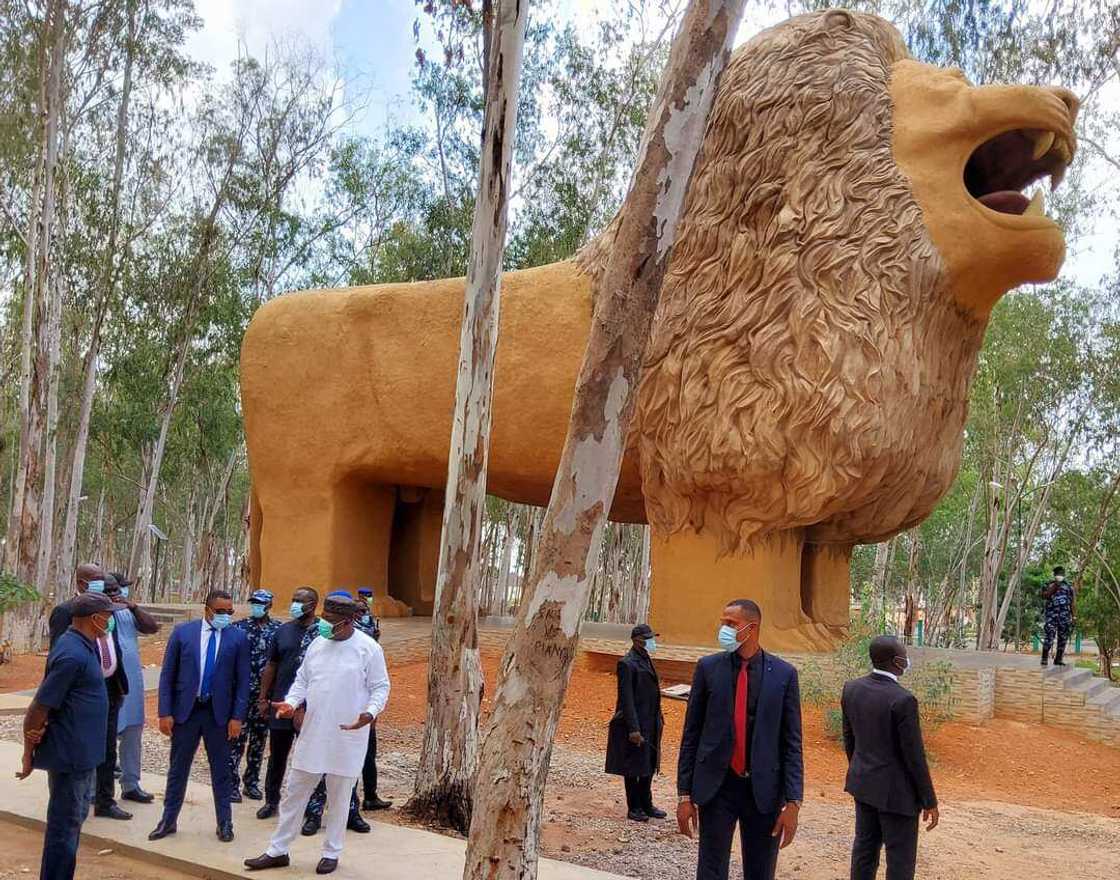 Enugu Unity Park: Governor Ugwuanyi Visits Park Ahead of Inauguration