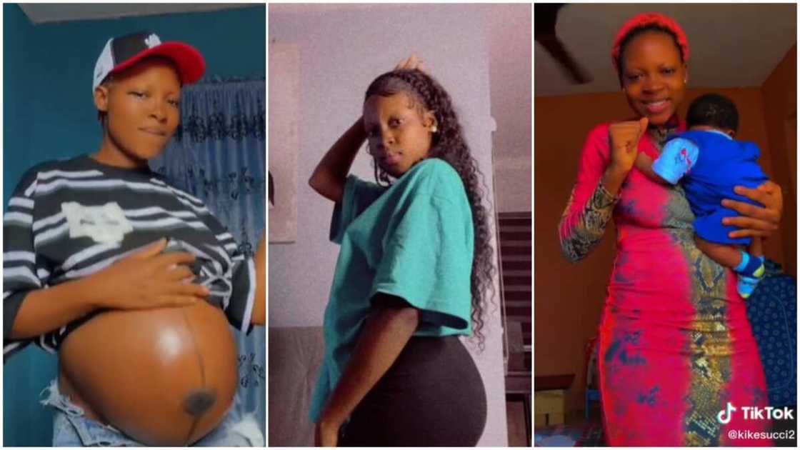 Being a mother in school/the lady kept her pregnancy. Being a mother in school/the lady kept her pregnancy.