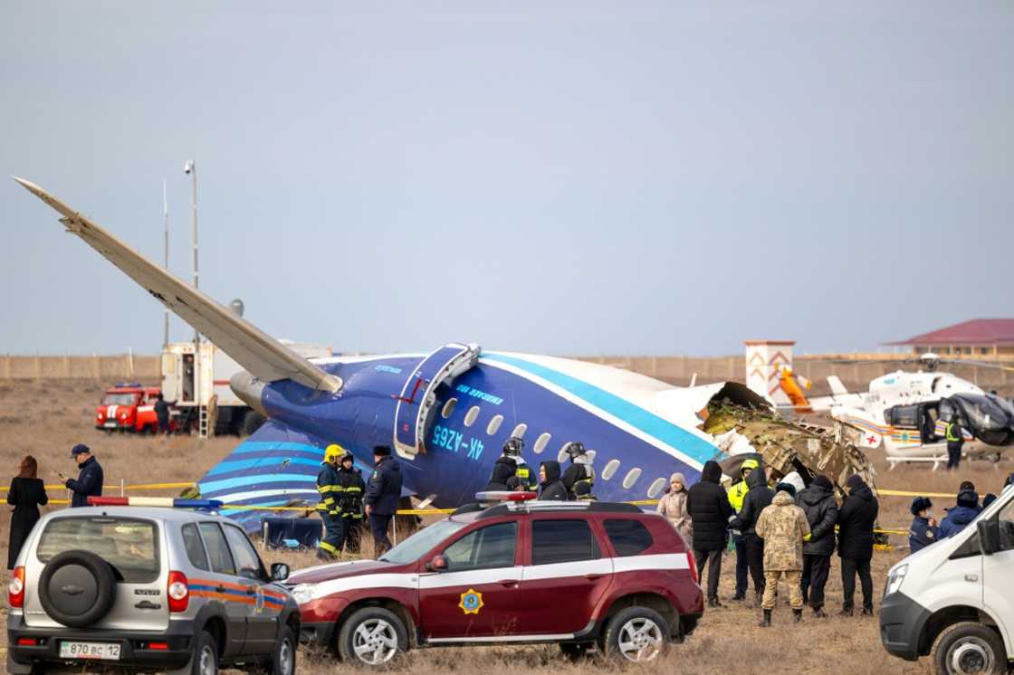 The December 25 crash of the Azerbaijani Airlines jet in Kazakhstan killed 38 of 67 people aboard The December 25 crash of the Azerbaijani Airlines jet in Kazakhstan killed 38 of 67 people aboard
