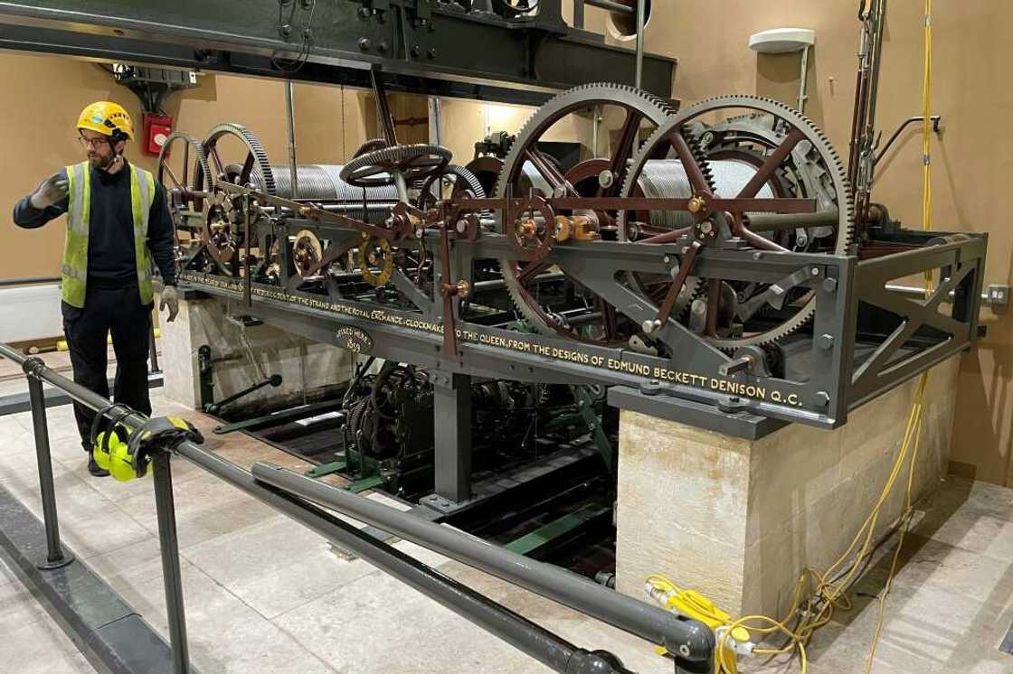Work included restoring the intricate clock mechanism Work included restoring the intricate clock mechanism