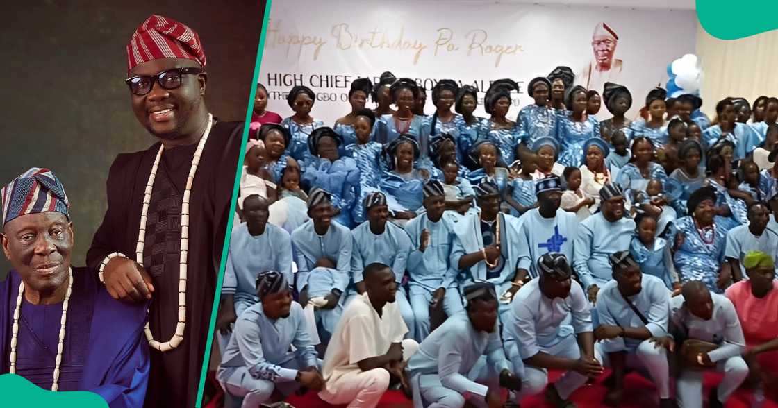 Nigerian comedian Seyi Law marks father's birthday with picture and videos.