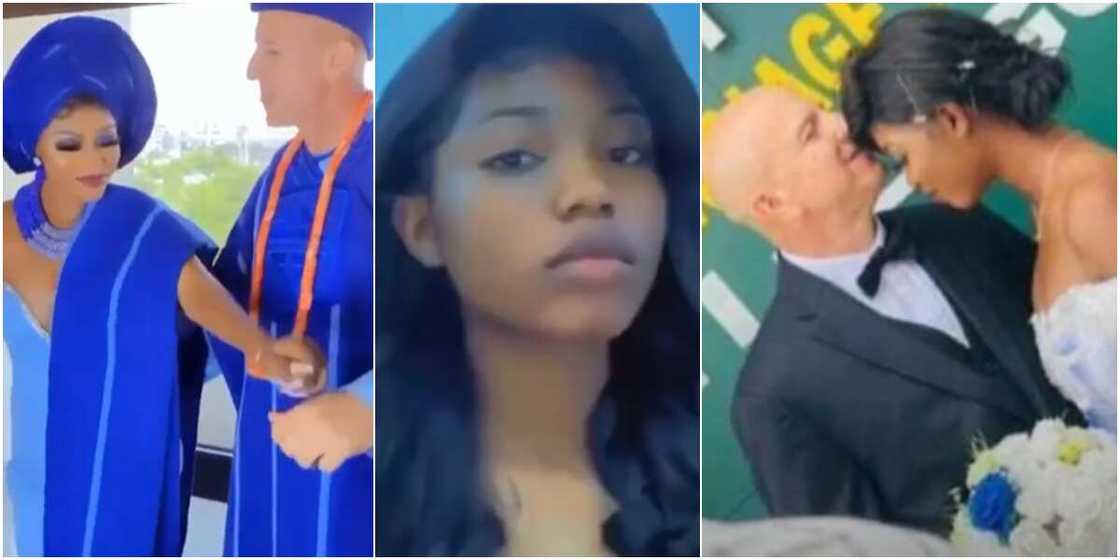 The couple fell in love and the white man came to Nigeria to wed the young lady The couple fell in love and the white man came to Nigeria to wed the young lady