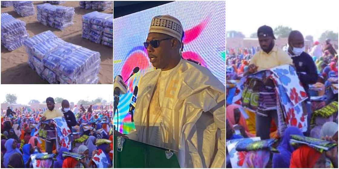 Many Hail Northern Governor for Distributing N325m to 100,000 Displaced Persons Many Hail Northern Governor for Distributing N325m to 100,000 Displaced Persons