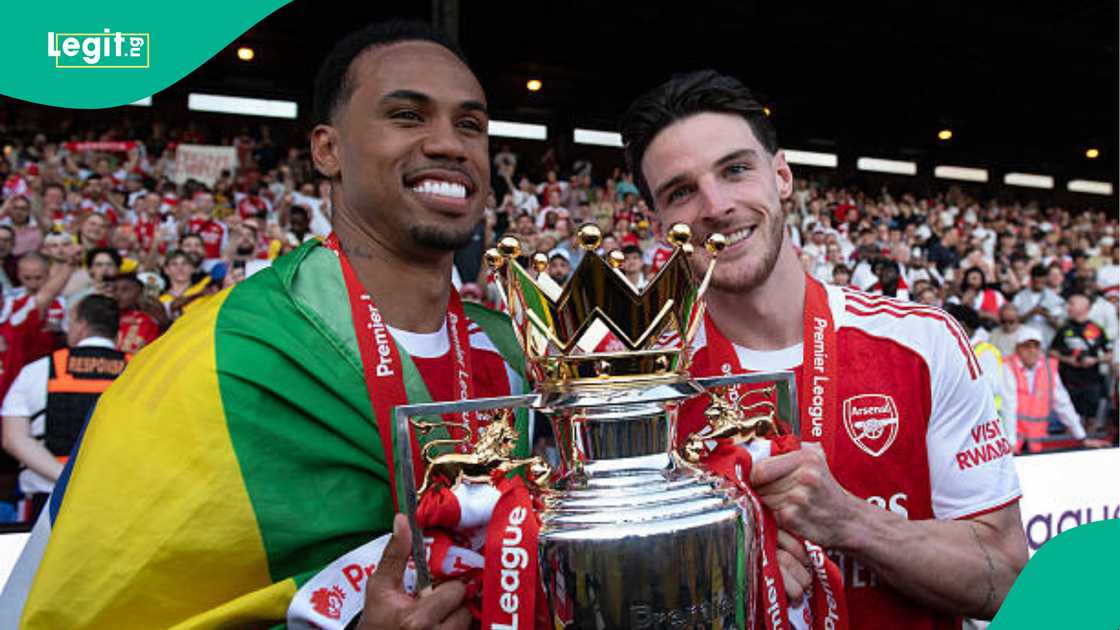 Arsenal, Declan Rice, Gabriel Magalhaes, Bruno Fernandes, PFA Award