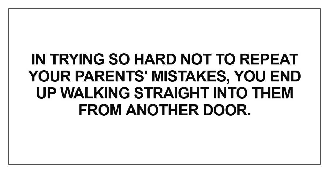 In trying so hard not to repeat