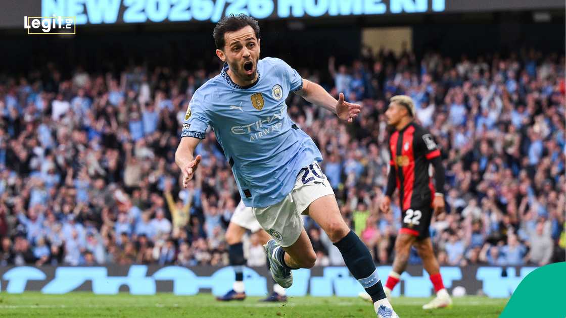 Bernardo Silva, Manchester City. Bernardo Silva, Manchester City.