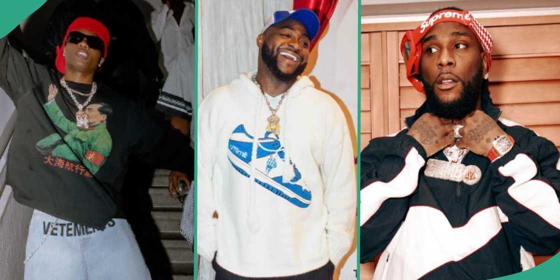 Davido shares details on his communication with Wizkid and Burna Boy. Davido shares details on his communication with Wizkid and Burna Boy.