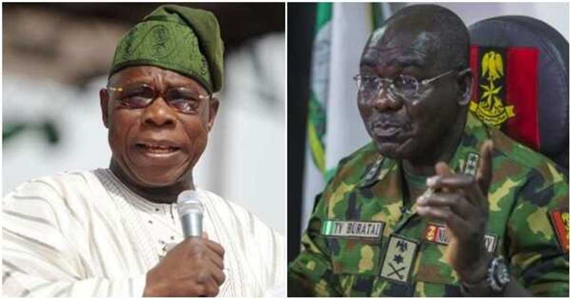 Buratai: Sai godiya, Obasanjo ya kusa sallamata ta daga aiki shekaru 21 da su ka wuce