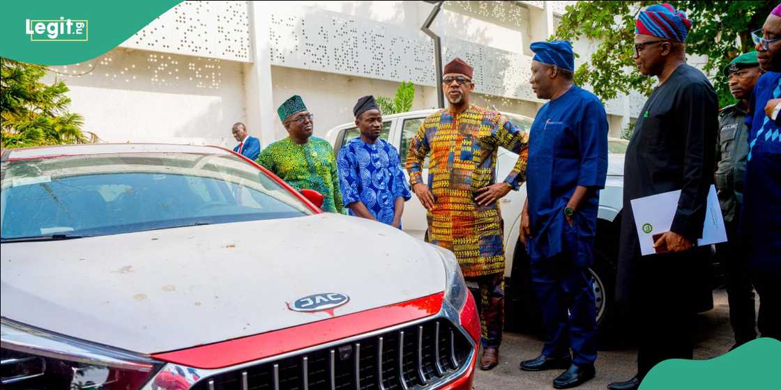 Governor Dapo Abiodun celebrates Mr Solanke Francis Governor Dapo Abiodun celebrates Mr Solanke Francis