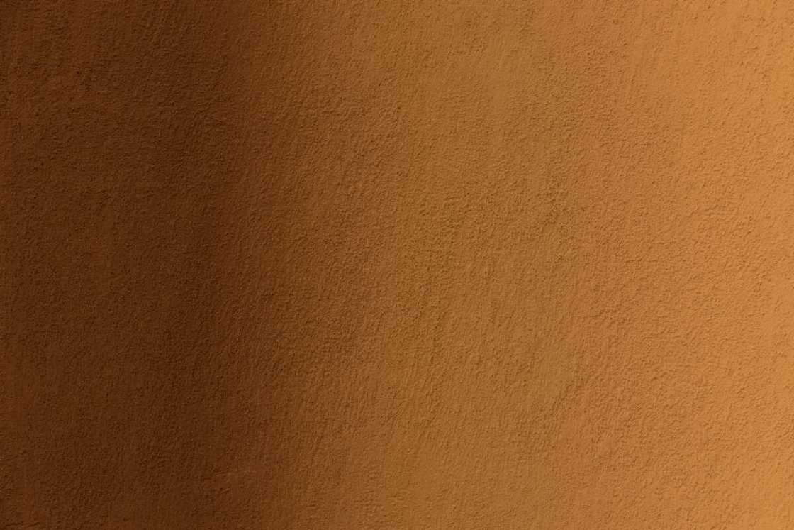 A red brown surface